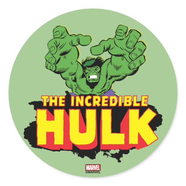 The Incredible Hulk Logo Fabric | Zazzle