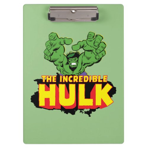 The Incredible Hulk Logo Clipboard