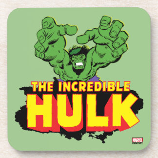 The Incredible Hulk Logo Coaster