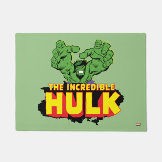 The Incredible Hulk Logo Doormat