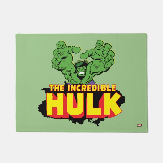 The Incredible Hulk Logo Doormat (Front)