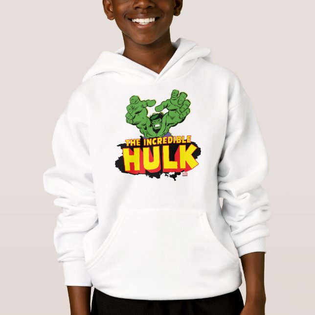 The Incredible Hulk Logo Hoodie (Front)