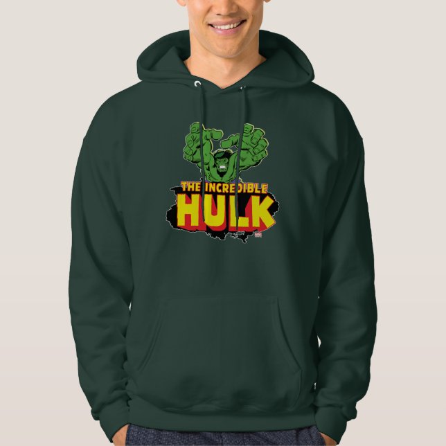 The Incredible Hulk Logo Hoodie (Front)