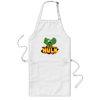 The Incredible Hulk Logo Long Apron