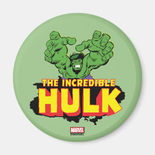 The Incredible Hulk Logo Magnet