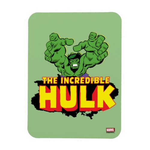 The Incredible Hulk Logo Magnet