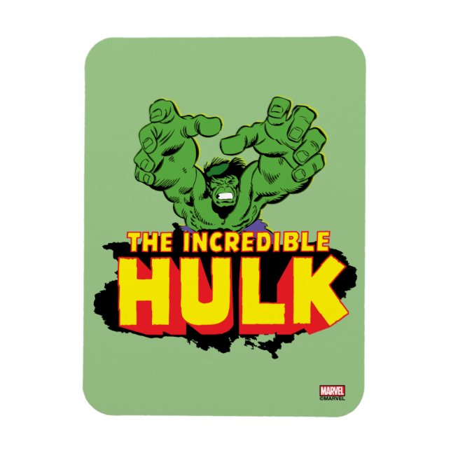 The Incredible Hulk Logo Magnet (Vertical)