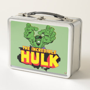 The Incredible Hulk Logo Metal Lunch Box