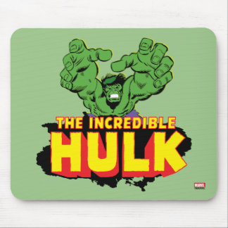 The Incredible Hulk Logo Mouse Pad