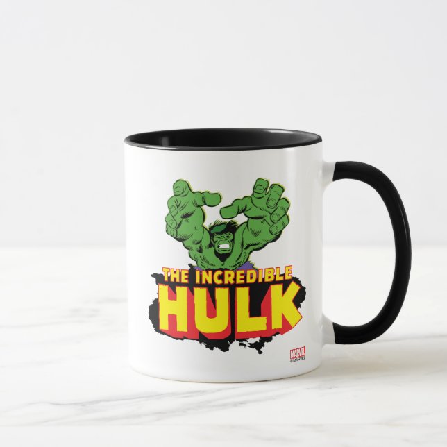 The Incredible Hulk Logo Mug (Right)