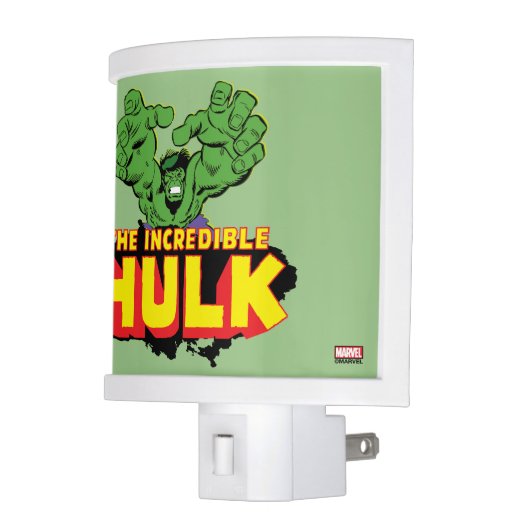 The Incredible Hulk Logo Night Light (Left)