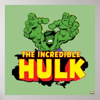Hulk Logo Posters | Zazzle