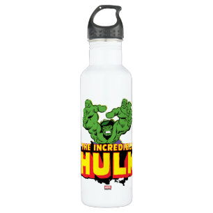 The Incredible Hulk Logo Stainless Steel Water Bottle