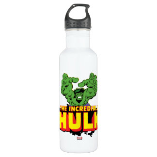 The Incredible Hulk Logo Stainless Steel Water Bottle