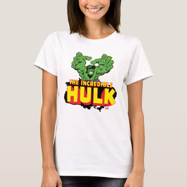 The Incredible Hulk Logo T-Shirt (Front)