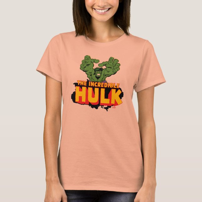 The Incredible Hulk Logo T-Shirt (Front)
