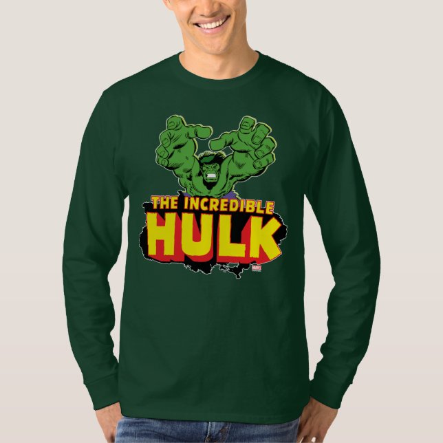 The Incredible Hulk Logo T-Shirt (Front)