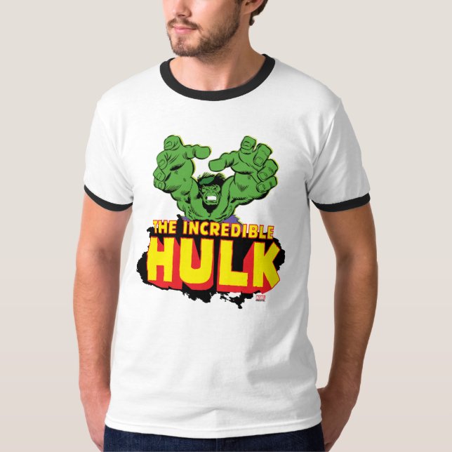 The Incredible Hulk Logo T-Shirt (Front)