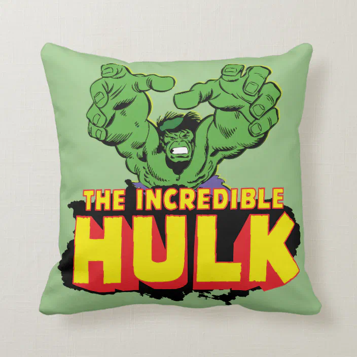 The Incredible Hulk Personalized Pillow Case Custom Made w Your Name 