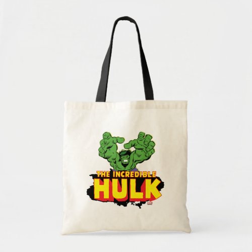 The Incredible Hulk Logo Tote Bag