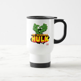 The Incredible Hulk Logo Travel Mug