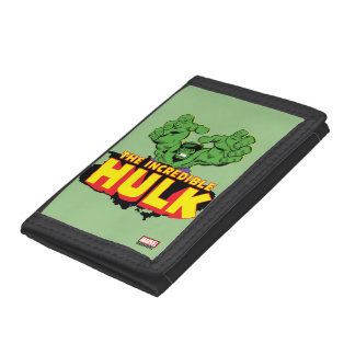 The Incredible Hulk Logo Tri-fold Wallet