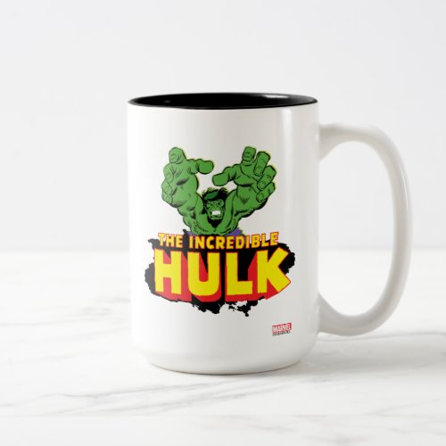 The Incredible Hulk Logo Two_Tone Coffee Mug