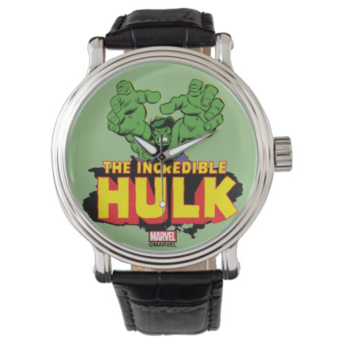 The Incredible Hulk Logo Watch