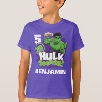 The Incredible Hulk Smash Birthday T-Shirt