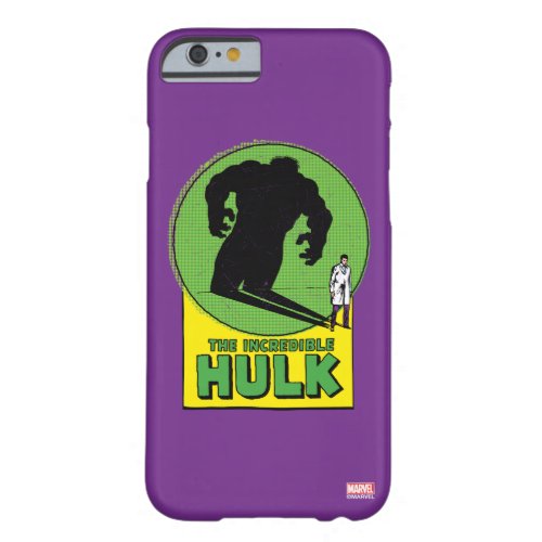 The Incredible Hulk Vintage Shadow Graphic Barely There iPhone 6 Case