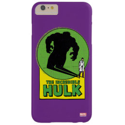 The Incredible Hulk Vintage Shadow Graphic Barely There iPhone 6 Plus Case