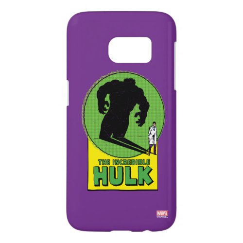 The Incredible Hulk Vintage Shadow Graphic Samsung Galaxy S7 Case