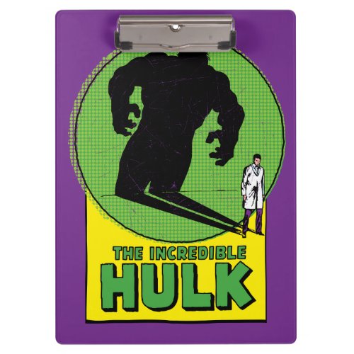 The Incredible Hulk Vintage Shadow Graphic Clipboard