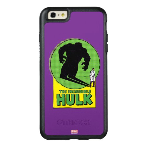 The Incredible Hulk Vintage Shadow Graphic OtterBox iPhone 66s Plus Case