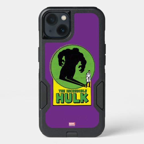 The Incredible Hulk Vintage Shadow Graphic iPhone 13 Case