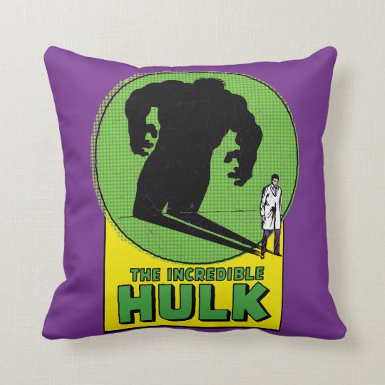incredible hulk pillow