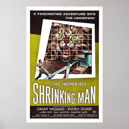 The Incredible Shrinking Man Poster