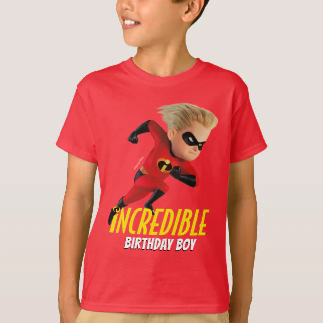 The Incredibles Birthday Boy Dash T-Shirt Zazzle
