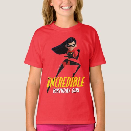 The Incredibles 2  Birthday Girl T_Shirt