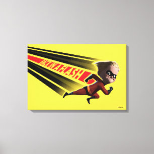 The Incredibles 2   Dash - Back in a Flash Canvas Print