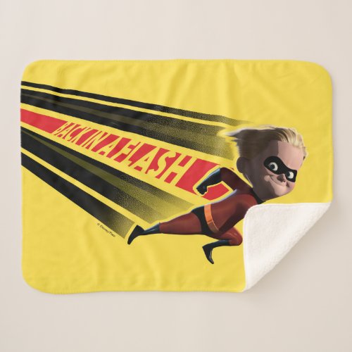 The Incredibles 2  Dash _ Back in a Flash Sherpa Blanket