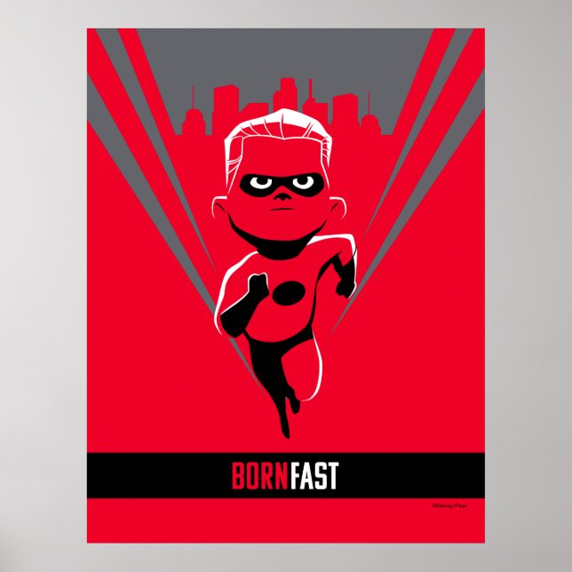 The Incredibles 2 | Dash - Born Fast 2 Poster (Front)