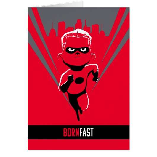 The Incredibles 2 | Dash - Born Fast Cards (Front)