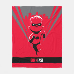 The Incredibles 2   Dash - Born Fast Fleece Blanket
