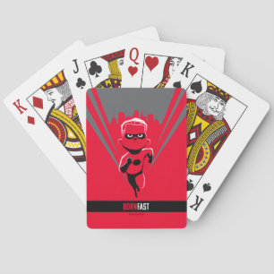 The Incredibles 2 Dash - Born Fast Playing Cards