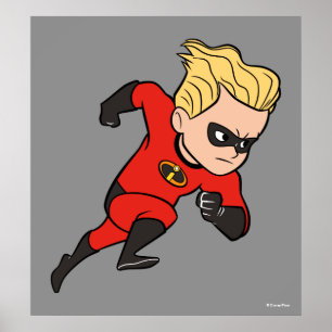 The Incredibles 2   Dash - Hero Work Poster
