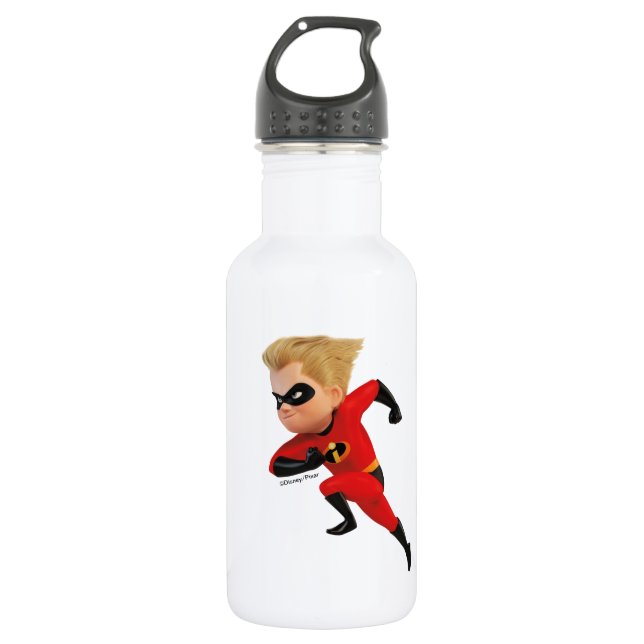 The Incredibles 2 | Dash Parr Stainless Steel Water Bottle (Front)