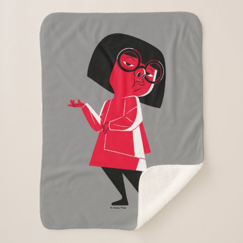 The Incredibles 2  Edna Sherpa Blanket