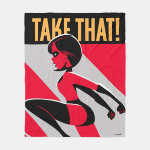 The Incredibles 2 Elastigirl - Take That! Fleece Blanket