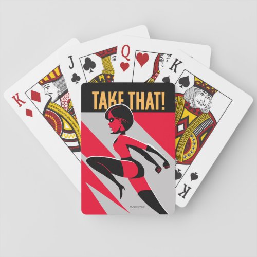 The Incredibles 2  Elastigirl _ Take That Playing Cards